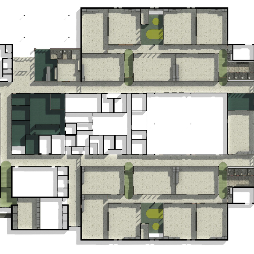 rendering of proposed school floorplan