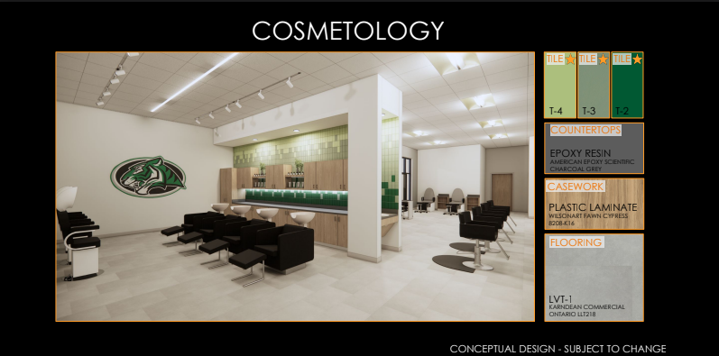 Rendering of the Cosmetology