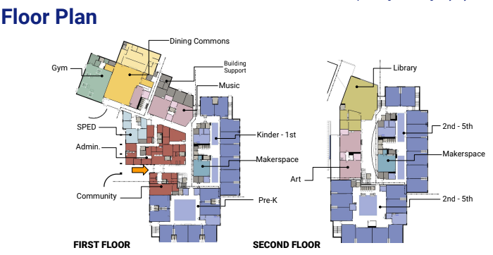 rendering of the floor plan