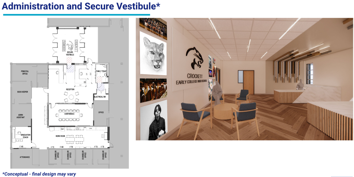 Rendering of the Secure Vestibule 